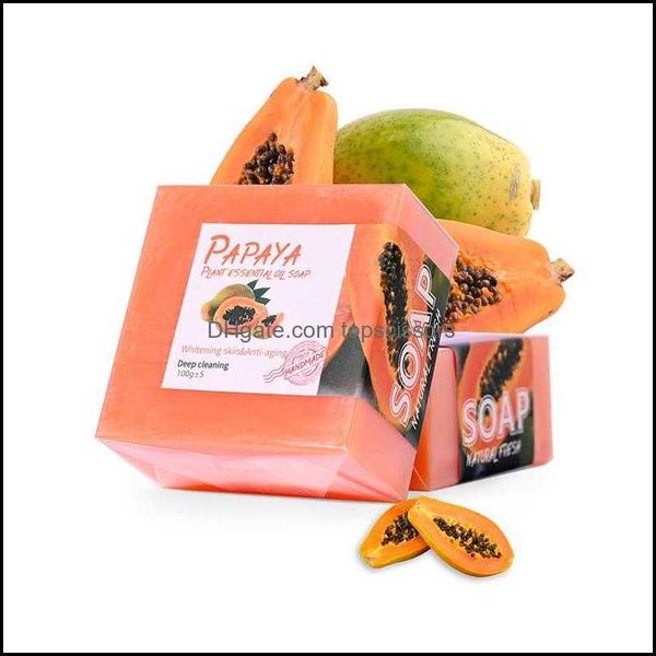 

handmade soap 100g whitening handmade soap bath and body lightening natural plant essential oil ginger rose aloe papaya sea salt man dhcrsdc