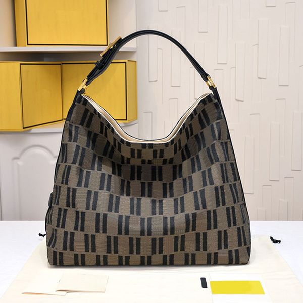 

vintage shopping bag old flower tote bag large capacity package canvas handbags fashion letter shoulder handbags genuine leather strap insid
