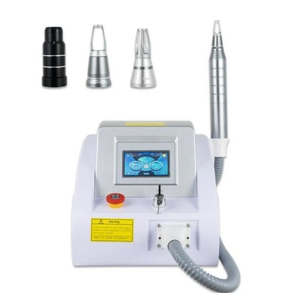 

picosecond laser carbon q-switch nd yag laser equipment 532nm1064nm1320nm tattoo removal eyebrow spot eyebrow washing lazer machine, Black