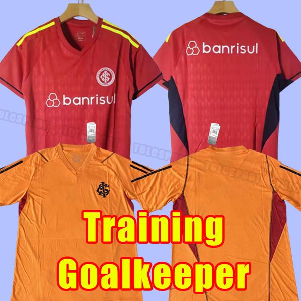 

23 24 sc internacional soccer jerseys do jogador 2023 2024 guerrero t.galhardo outubro rosa masculino feminino infantil football shirt train, Black;yellow