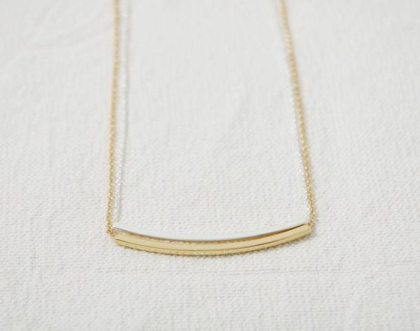 

hippie chic arc pendant drop necklace bohemian fashion women neclaces 2016 ms thin necklace1707124, Silver