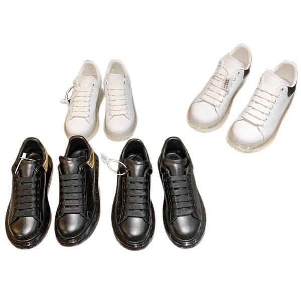 

couple's style boots genuine leather casual shoes rubber bottom designer shoes luxury brand platform shoes outdoor non slip shoes warm, Black