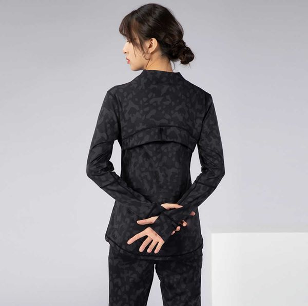 

women sportswear zipper quick dry sport jacket outwear yoga gym professional polyester snow running clothing leisure 5ess, Black