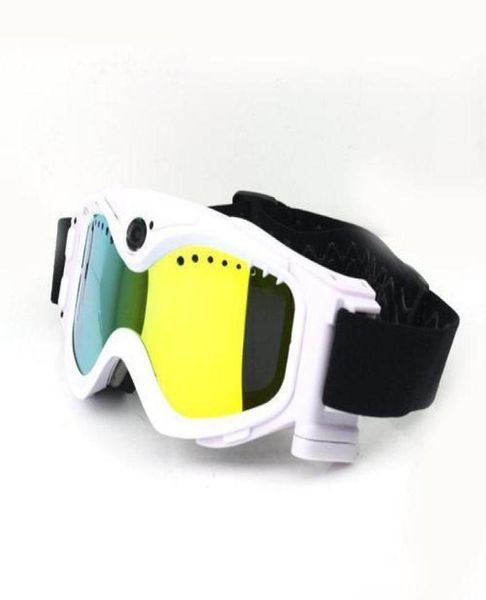 

hd720p 5mp video camera snow goggles white skiing sport camera goggles sport dvr for outdoor sports recording4579362