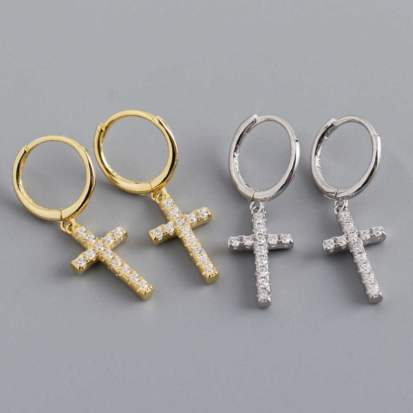 

new silver earrings with inlaid diamond earrings, Golden