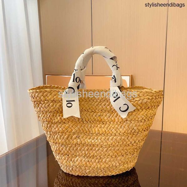 

stylisheendibags totes designer bag the tote bag women summer new straw weaving bag totes luxury handbag fashion classic large capacity hand