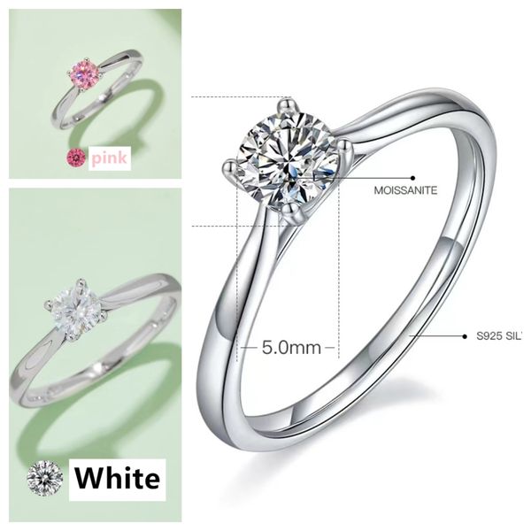

desiner ring love rings for women designer rings gold ring pink moissanite ring diamond bule ring designer jewlery bague engagement rings wh, Golden;silver