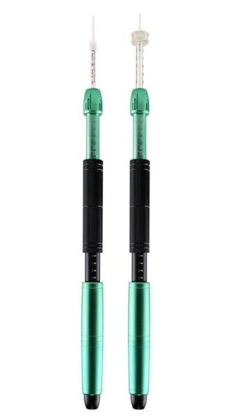 

meso gun two head 3 level press lip derma filler injection hyaluron pen3798768, Black;white