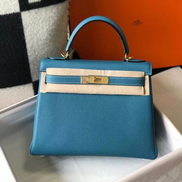 

designer kellies handbags h ermes genuine leather bag women's 2023 new togo layer cowhide premium wide shoulder strap single crossbody