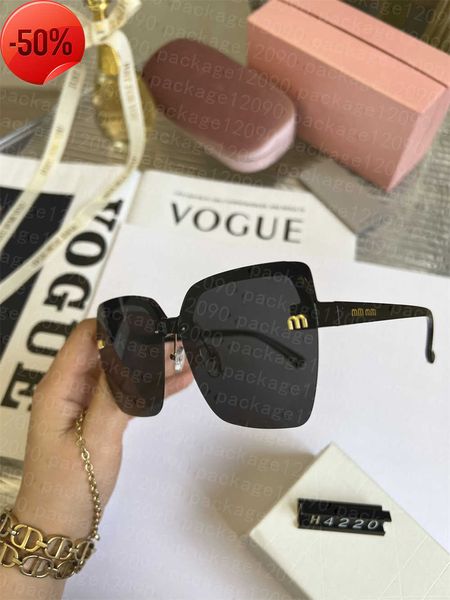 

cool sunglasses luxury brand french vintage4220 designer cat-eye glasses oval protection driving glasses women's men's sunglasses, White;black