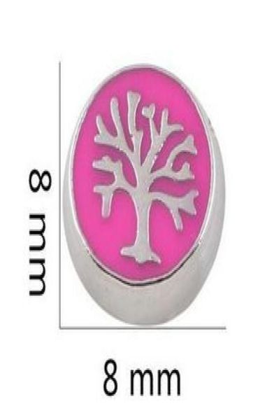 

20 50pcslot round family tree floating locket charms fit for magnetic glass memory locket fashion jewelry making5831911, Bronze;silver