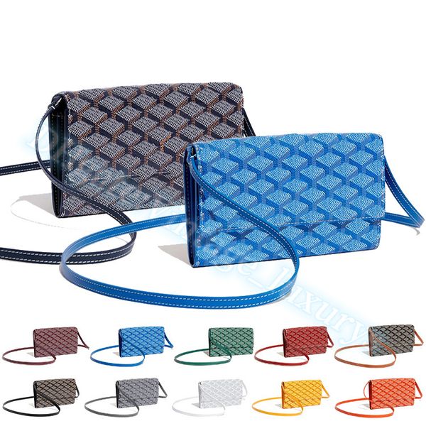 

designer wallet purse card holder crossbody flip messenger bag womens cardholder luxury shoulder bags cowhide purses mens card holders clutc