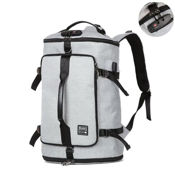 

backpack bucket men 40l large capacity 156 lapbag travel bags for mlae teenagers computer school pack rucksack2736208