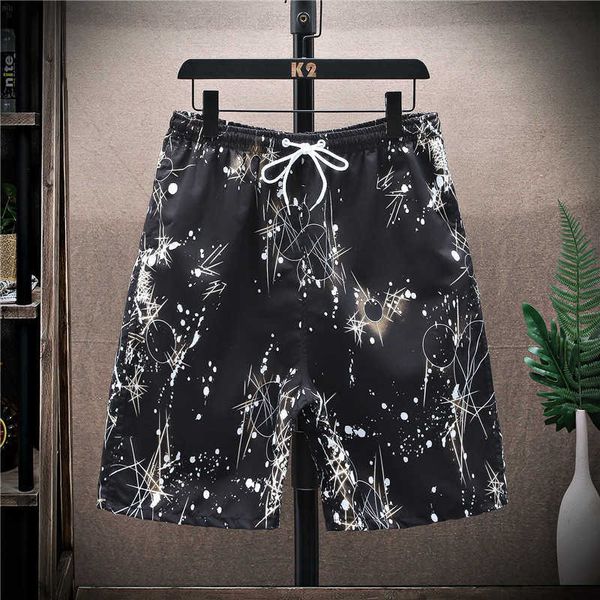 

ice silk shorts men's capris summer thin loose outerwear big pants zichao brand quick dried middle pants casual pantsvlhe, White;black