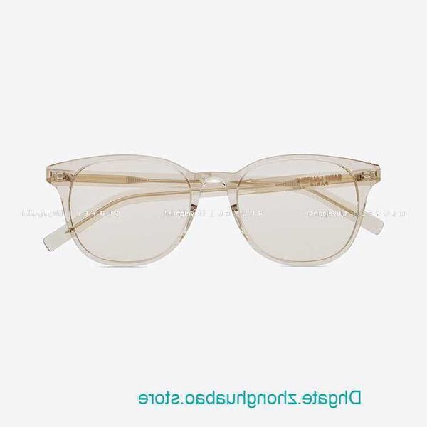 

y s l factory designer sunglasses for sale bluyel round transparent frame plate sunglasses sl527 6yj9, White;black