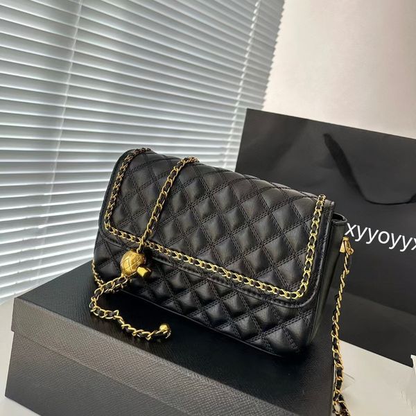 

crossbody bag bags artsy designer women's cross-body bags bags for women metallic plain genuine leather chains crossbody luxury bag des