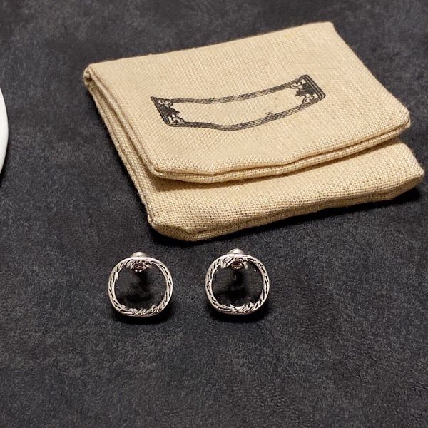 

luxury gold g stud earrings designer for women hoop earrings stud letter earrings jewelry ggity set valentine day gift engagement ag7d, Golden;silver