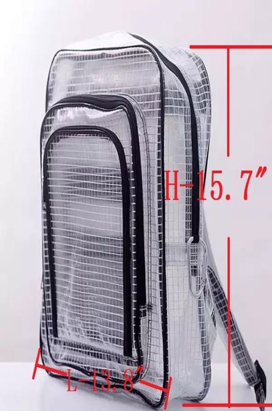 

17quot antistatic clear backpack bag cleanroom engineer bag full cover by pvc for engineer put computer tool working in cleanro4205684