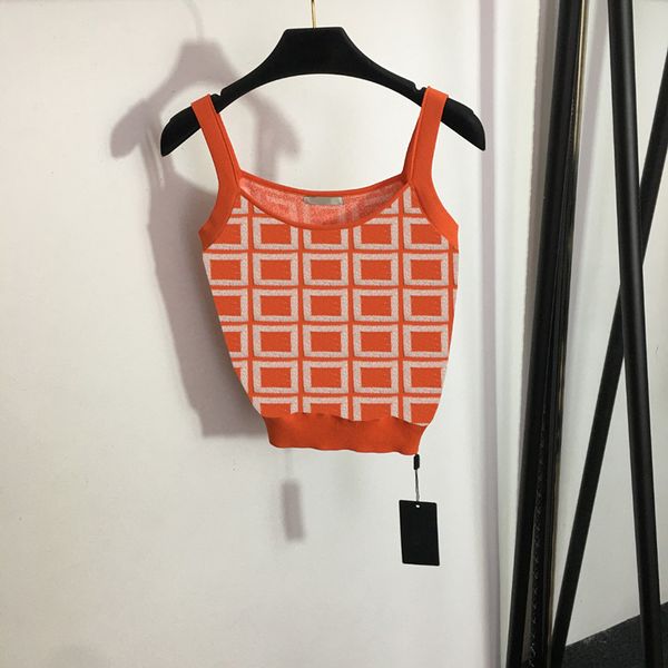 

letters embroidery tees shirts summer sling knit sweaters sleeveless girls tanks party banquet designer camisas, White