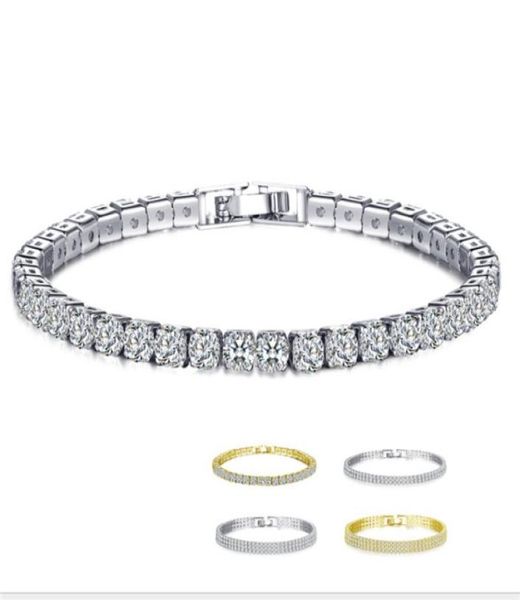 

18k whiteyellow gold plated sparkling cubic zircon cz cluster tennis bracelet fashion womens jewelry for party wedding8976735, Golden;silver