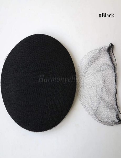 

144pcslot 5mm nylon hair nets invisible disposable hair net 207353355, Black;brown