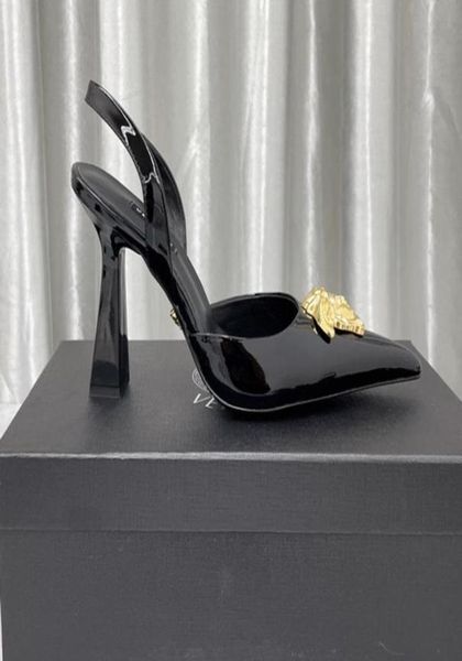 

dress shoes sandals pumps high heeled for womens rhinestone buckle embellished pointed toes 10cm7065157, Black
