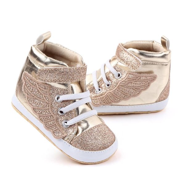 

newborn shoes kids shoes sport wings infant boy girl soft sole pu sneaker 018 months soft first walkers6822577