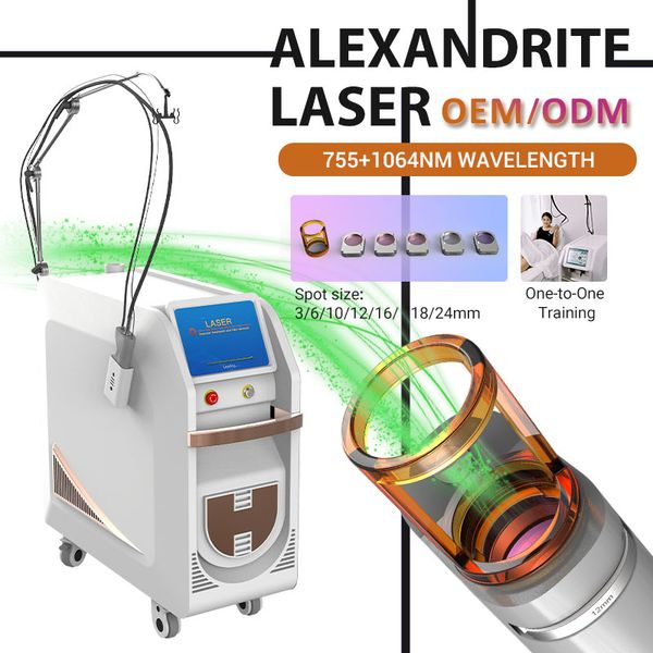 

alexandrite laser nd yag 755nm 1064nm machine el200b, Black