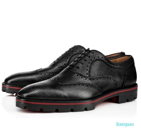 

success men wedding dress party laurlaf derby loafers shoes elegant oxford lug sole derby walking luxurious8053873, Black