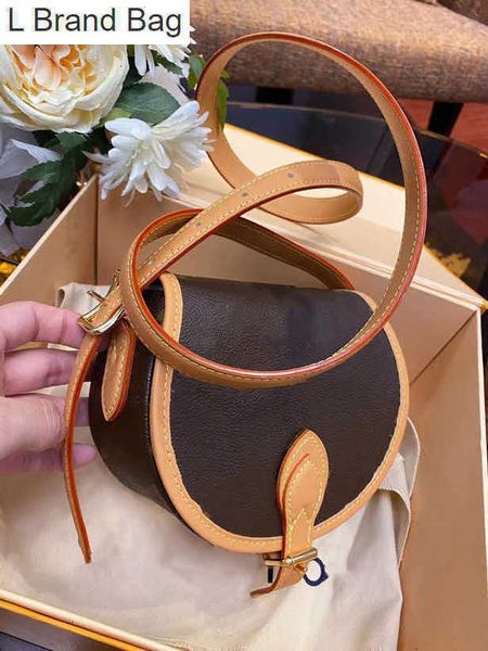 

l brand bag genuine leather shoulder bag tambourin saddle women's men crossbody handbag tote luxury designer fashion shopping wallet ca, Black