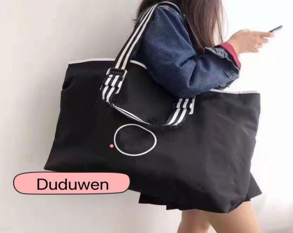 

56x37x14cm nylon shopping bag printed fashion beach travel tote classic sign cosmetic storage case c selections highcapacityvip1563088