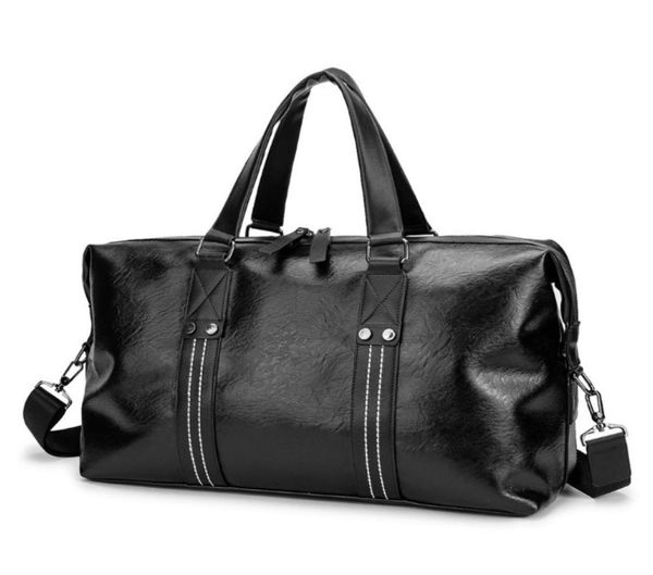 

fashion travel bag men women classic pu leather luggage female portable large capacity ligh tweight fitness bags3775910
