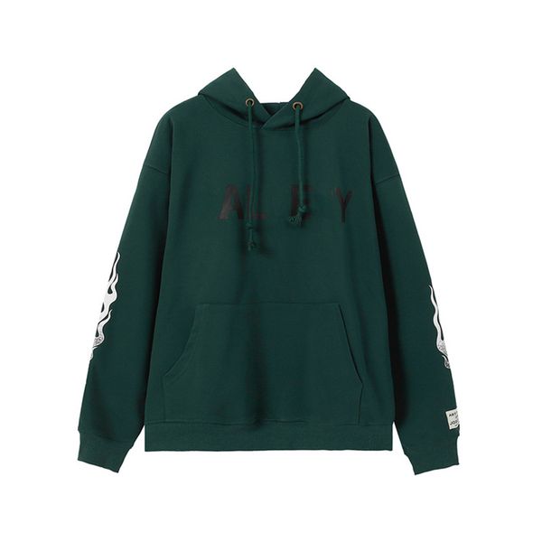 

hoodies sweatshirts designer letter men's niche tide brand wild high street casual american loose couple hooded sweater coat clothes m-, Black