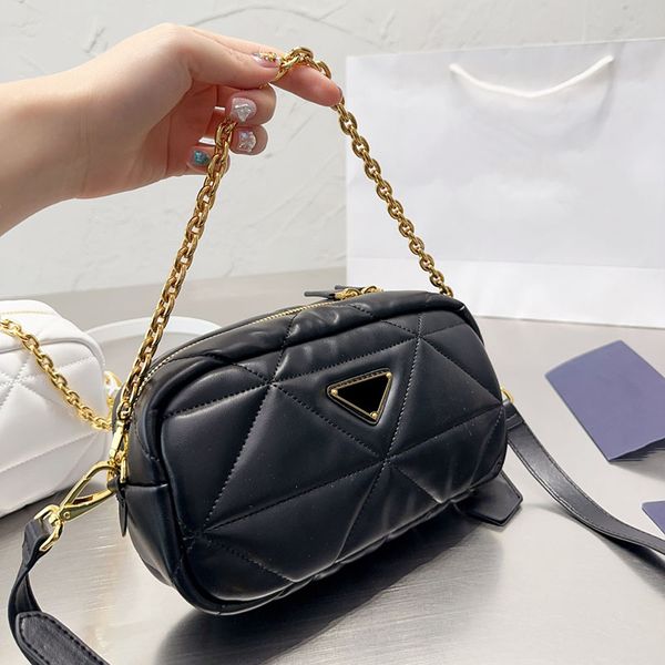 

fashion totes designer bag handbag for women black camera bags lady purse shoulder bags luxury crossbody messenger handbags new style zipper