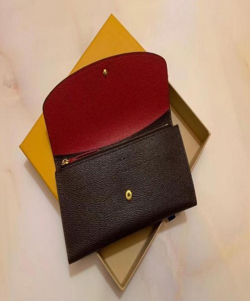 

2021 new red bottoms lady long wallet multicolor coin purse card holder women classic zipper pocke no box hy178m9109707, Red;black