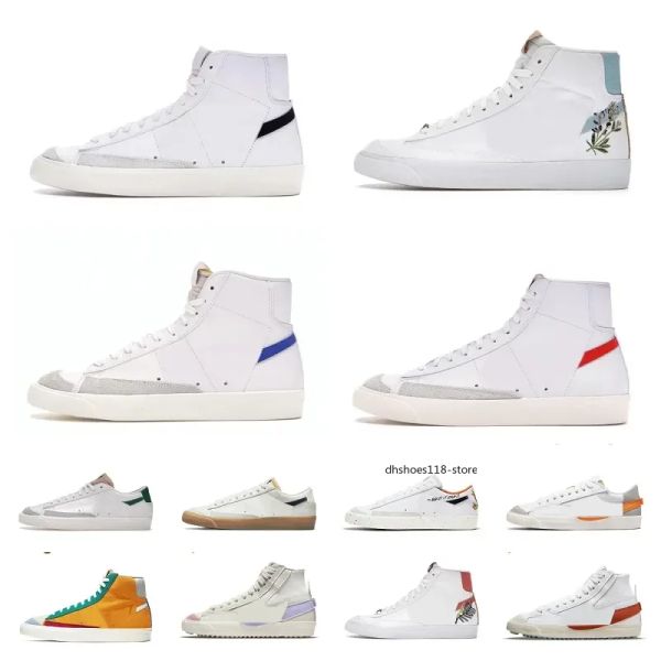 

blazer shoes mid 77 vintage blazers casual shoes multi color high pomegranate jumbo pink mens trainers designer shoe platform sneakers 36-45