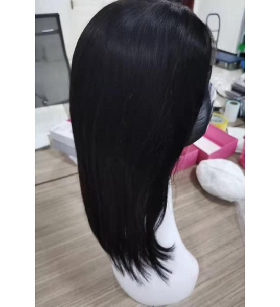 

malaysian human hair 4x4 lace front wig bob hair virgin hair natural color 4x4 lace front bob wigs 1018inch2044612, Black;brown