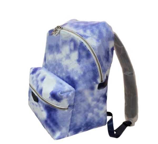 

tie dye printing backpack schoolbags primary school students children bags high class outdoor travel sports backpacks ins arge cap8380387