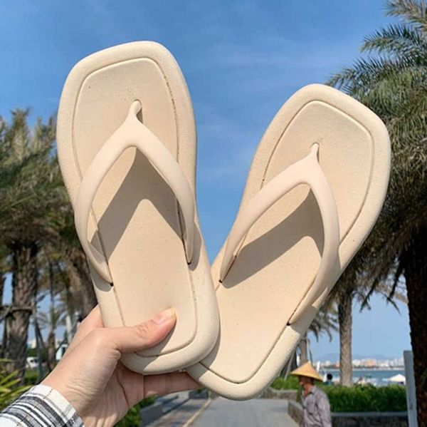 

designer flip flop slippers youth women slides 2022 summer cool beach luxury slide platform shoes fashion rubber casual sneaker trainer spor, Black