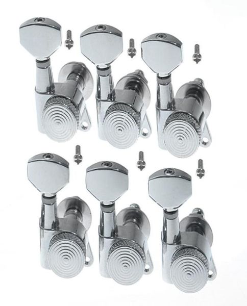 

new chrome guitar locking tuners electric guitar machine heads tuners guitar tuning pegs made in korea9641390