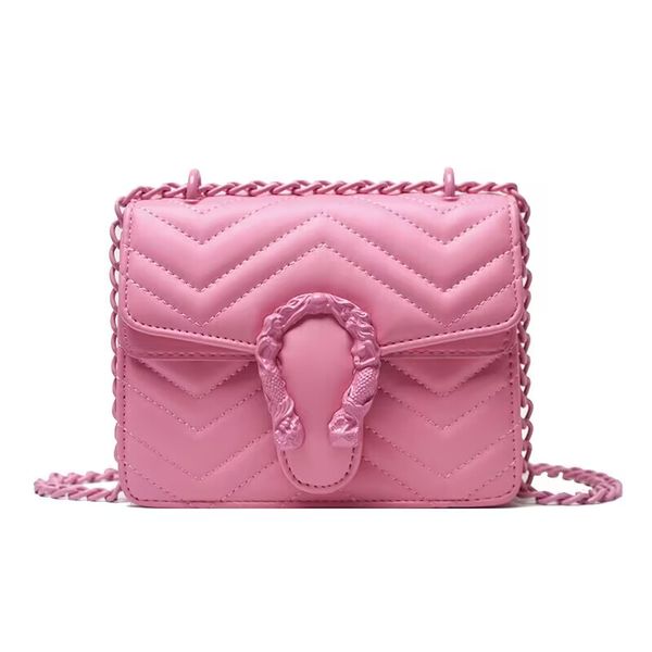 

sell handbags the chain bag pink handbag hig quality sac a main pu leather crossbody messenger bags for women shoulder baga fashion bagd