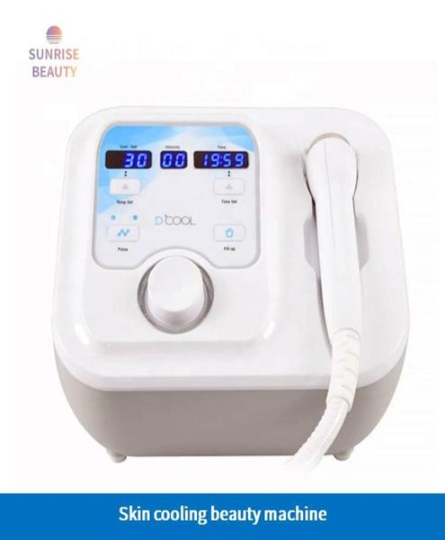 

portable cold ems hammer for skin tightening rejuvenation anti puffiness facial heating cooling and electroporation machine6041167