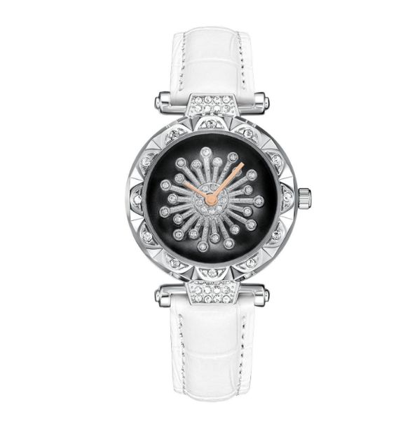 

women watch watches luxury waterproof quartz-battery fashion 30mm watch, Slivery;brown