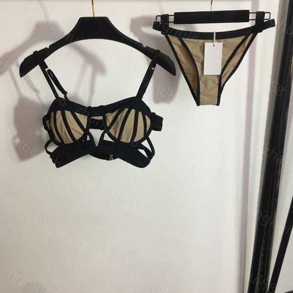 

23ss swimwear two-piece swimsuit womens bikini designer bathing suit bikini strapless suspender underwear with chest pad briefs set women cl, White;black