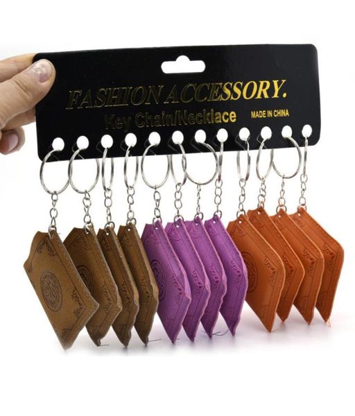 

koran quran arabic leather small pendant religious jewelry mini keychain pendant ring8509986, Slivery;golden