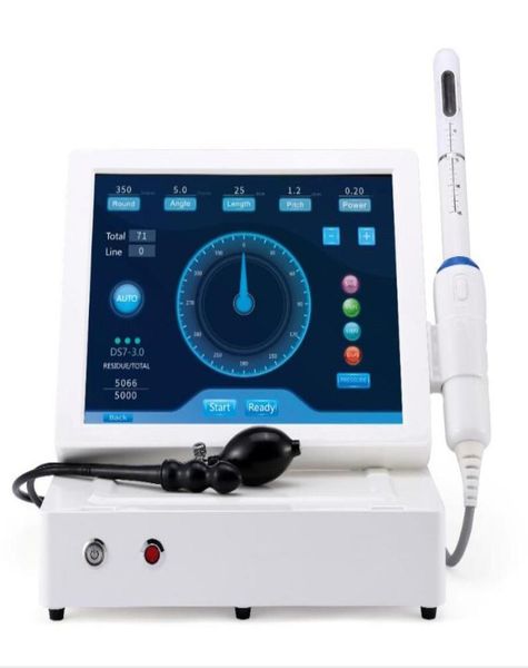 

portable hifu high intensity focused ultrasound hifu vaginal tightening rejuvenation skin care beauty machine dhl fre5232503, Black;white