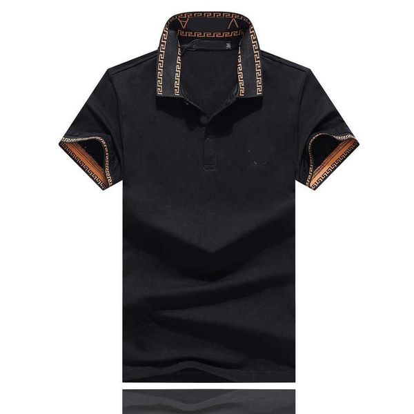 

italy men polo shirts fashion casual high street clothes mens shirt tees 0053, White;black