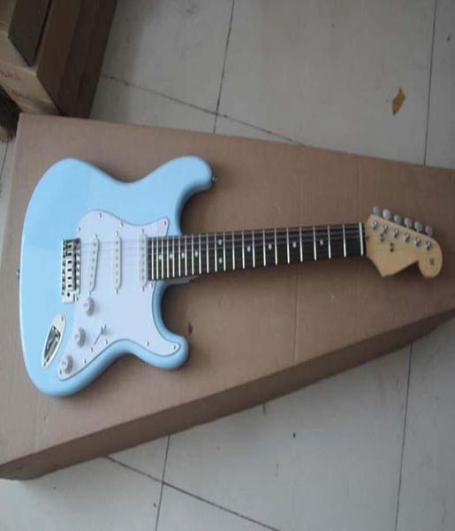 

rreytr new 6 string fd electric guitar sky blue fingerboard maple guitar5033224
