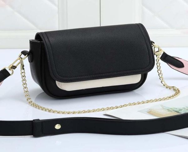 

classic women039s leather bags evening handbags with chain woman bolso for lady 21x8x15cm black pink brown shoulder bag highqu6300518