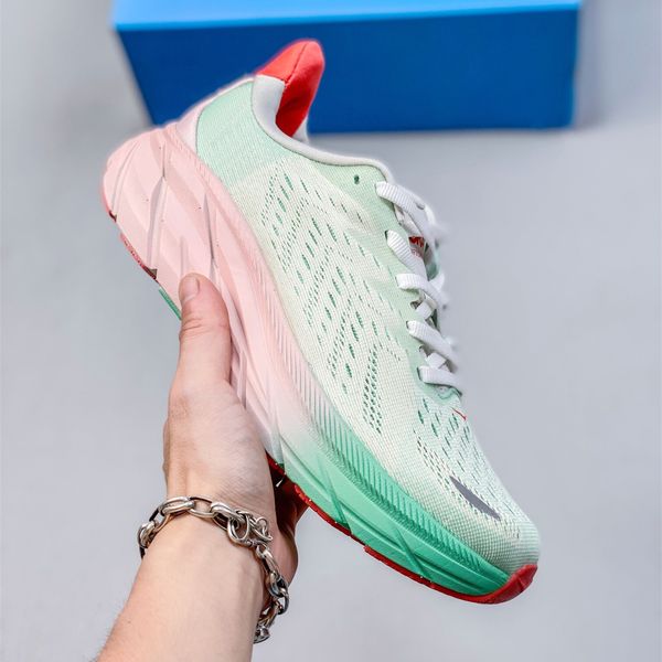 

hoka bondi 8 clifton 8 athletic running shoes runner hokas kawana 9 triple black white light blue for women men one outdoor sports trainers